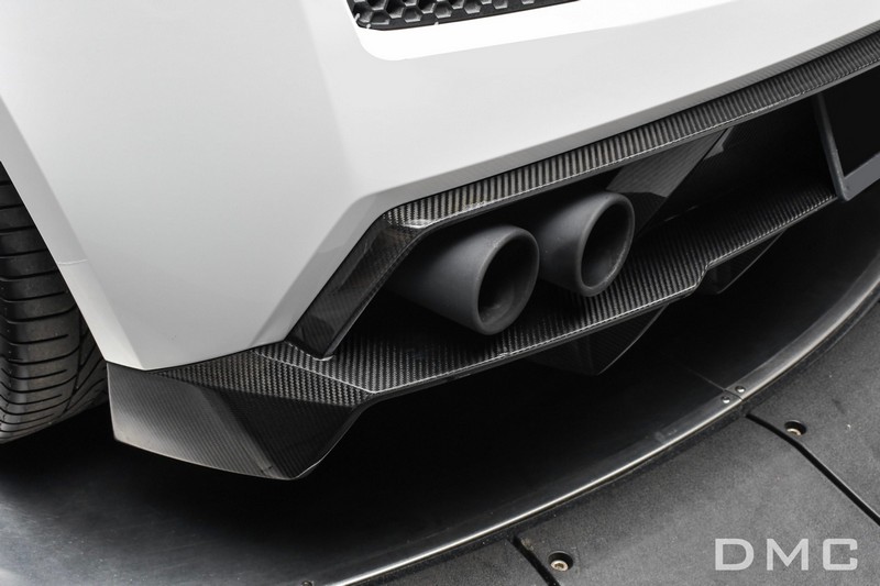 DMC Lamborghini Gallardo “Toro” Rear Diffuser Carbon Fiber, fits the LP560 Rear Bumper in LP570 Style
