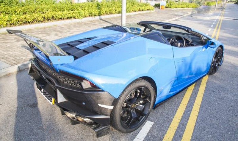 DMC Lamborghini Huracan Forged Carbon Fiber Rear Bumper Vented Edizione-GT fits the OEM Coupe & Spyder, EVO Performante, LP580 & LP610 - Image 4