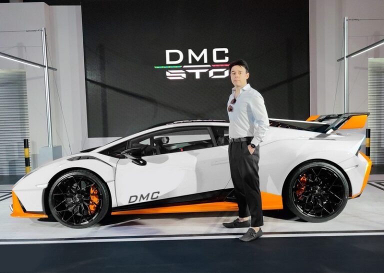 DMC Lamborghini Huracan STO Face Lift Body Kit: Forged Carbon Fiber Front & Rear Bumper, Wing Spoiler, Bonnet, Engine Cover: Super Trofeo Omologato – fits the OEM Coupe & Spider LP580 LP610, EVO, RWD and Performante