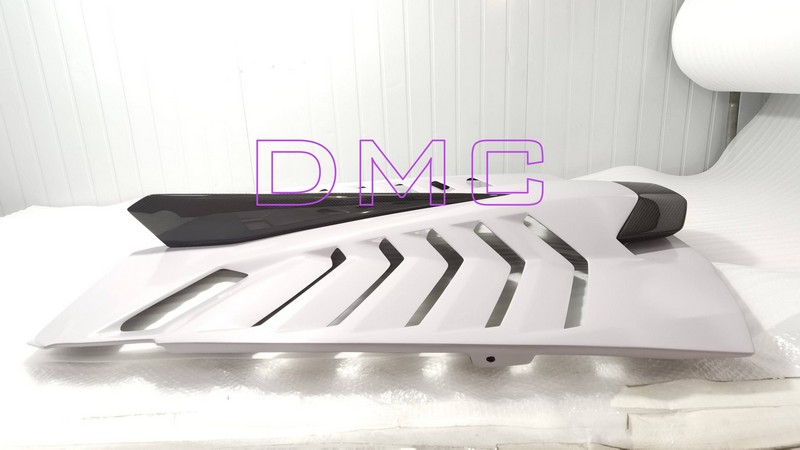 DMC Lamborghini Huracan STO Face Lift Body Kit: Forged Carbon Fiber Front & Rear Bumper, Wing Spoiler, Bonnet, Engine Cover: Super Trofeo Omologato – fits the OEM Coupe & Spider LP580 LP610, EVO, RWD and Performante - Image 10