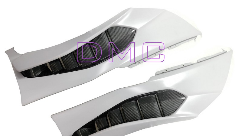 DMC Lamborghini Huracan STO Face Lift Body Kit: Forged Carbon Fiber Front & Rear Bumper, Wing Spoiler, Bonnet, Engine Cover: Super Trofeo Omologato – fits the OEM Coupe & Spider LP580 LP610, EVO, RWD and Performante - Image 6