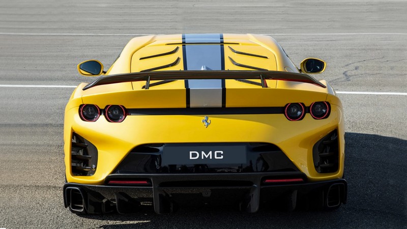 DMC Ferrari 812 Competizione - Forged Carbon Fiber Rear Bumper fits the OEM SF Superfast Coupe & GTS Spider - Image 2