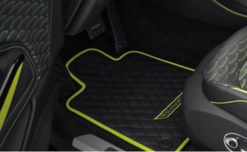 MANSORY Exclusive Leather Floor Mats for Aston Martin DBX