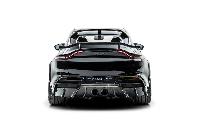MANSORY Set of logos for Front an Rear Bumper - Carbon - Image 2