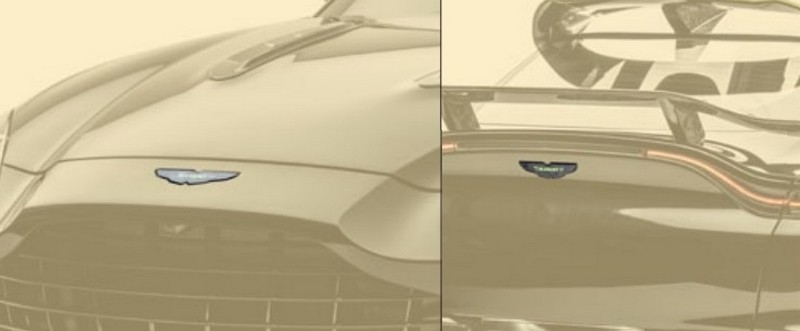 MANSORY Set of logos for Front an Rear Bumper - Carbon - Image 3