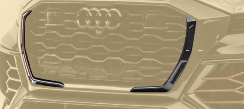 MANSORY Splitter for Front Mask fits Audi RSQ8 - Image 2