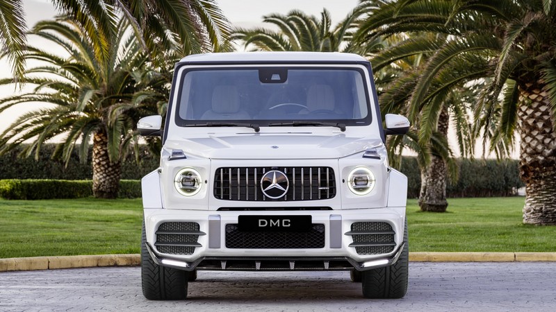 DMC Mercedes Benz G-Class Forged Carbon Fiber Front Lip Spoiler / Splitter fits AMG G63 G65 W463A W464