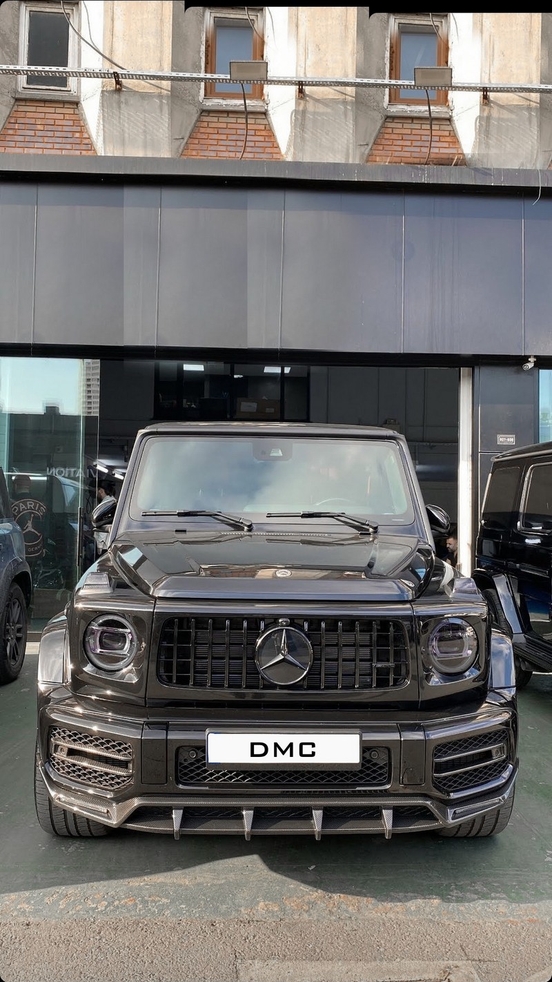 DMC Mercedes Benz G-Class Forged Carbon Fiber Front Lip Spoiler / Splitter fits AMG G63 G65 W463A W464 - Image 3
