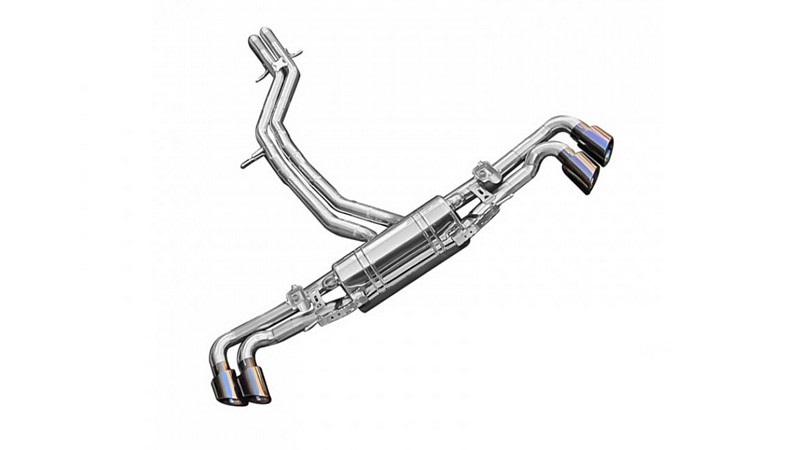 DMC ZESAD Stainless Steel Exhaust with Carbon End Tips for Lamborghini Urus