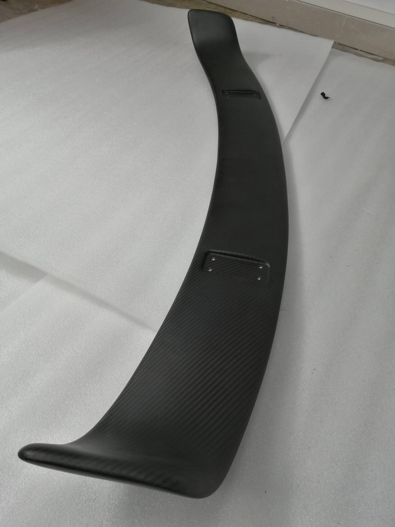 DMC McLaren GT Big Wing Rear Spoiler: Forged Carbon Fiber: fits the OEM Trunk of the McLaren GT Coupe - Image 8