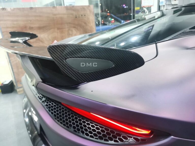 DMC McLaren GT MSO High Downforce: Forged Carbon Fiber Rear Wing Spoiler: fits the OEM Trunk of the McLaren GT Coupe
