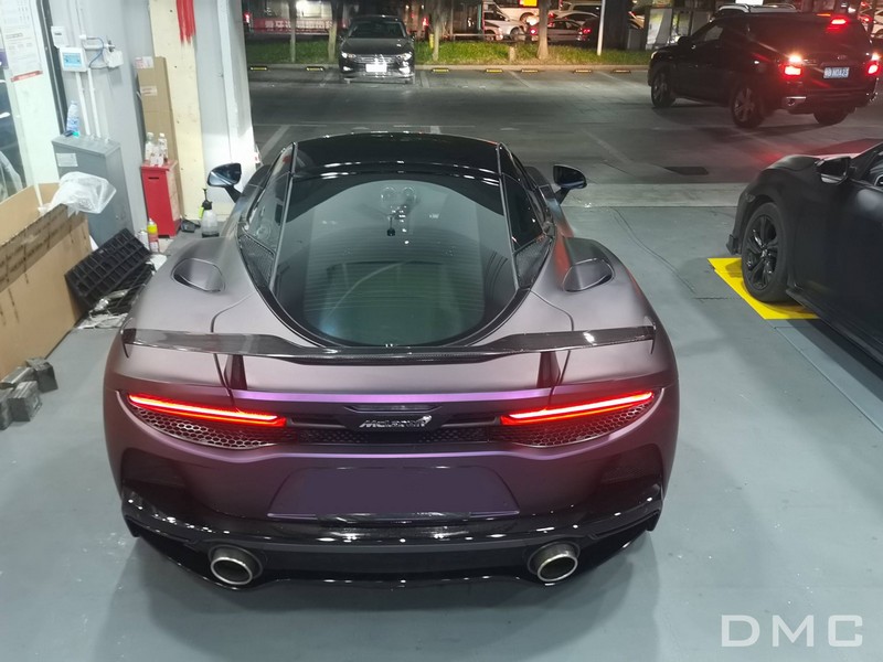 DMC McLaren GT MSO High Downforce: Forged Carbon Fiber Rear Wing Spoiler: fits the OEM Trunk of the McLaren GT Coupe - Image 3