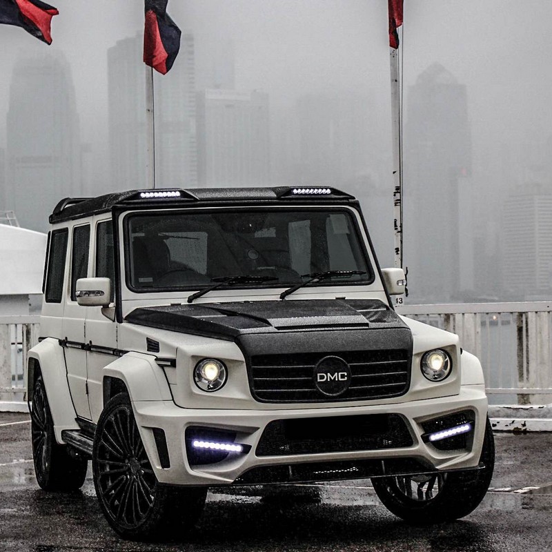 DMC Mercedes Benz G-Class Front Hood: Forged Carbon Fiber Bonnet for the Wide Body W463 ZEUS Package: Fits the AMG G63 and regular G-Wagon