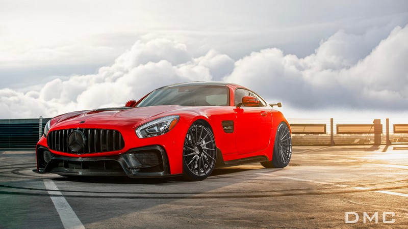 DMC Mercedes Benz GT GTS GTC GTR Carbon Fiber Front Bumper
