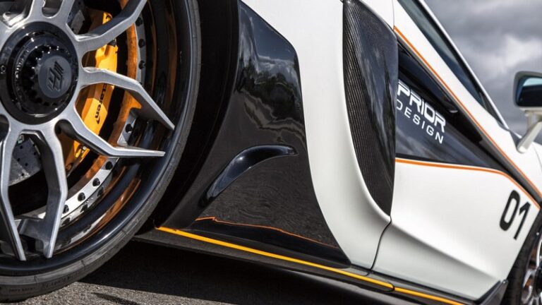 PRIOR-DESIGN PD1 Rear Parts for Side Skirts for McLaren 570S