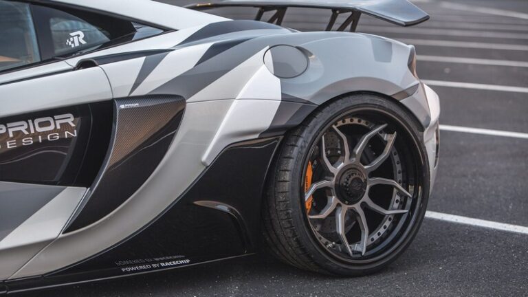 PRIOR-DESIGN PD1 Widebody Rear Widenings for McLaren 570S