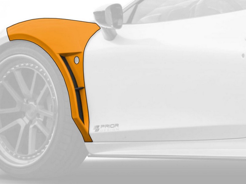 PRIOR-DESIGN PD458 Widebody Aerodynamic Kit for Ferrari Italia F458 - Image 11
