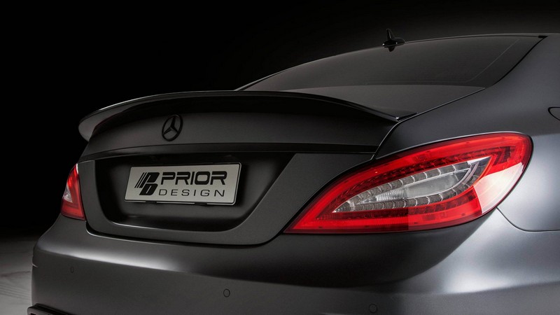 PRIOR-DESIGN PD550 Black Edition Rear Trunk Spoiler for Mercedes CLS W218