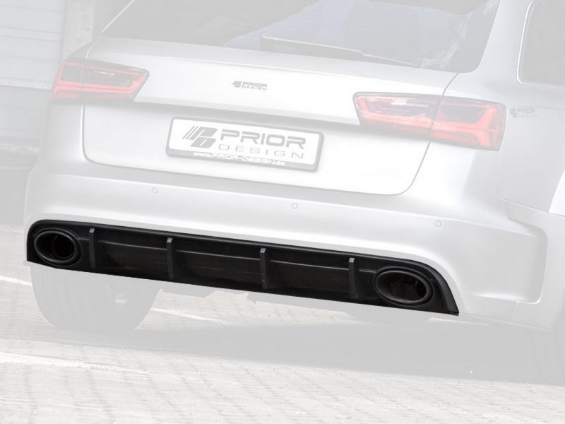 PRIOR-DESIGN PD600R Diffusor for PD600R Rear Bumper - Audi A6 Avant [C7] Facelift - Image 6