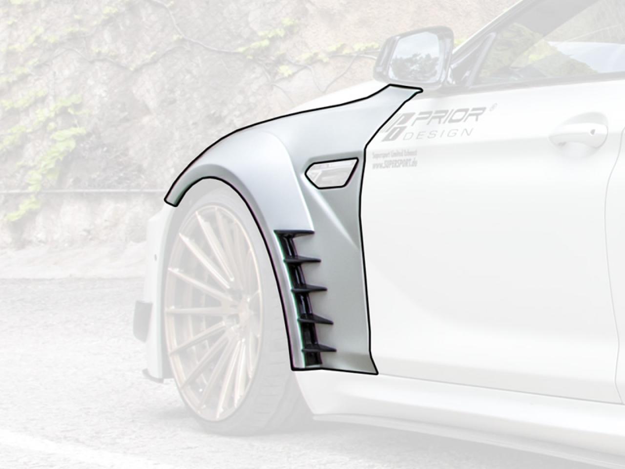 PRIOR-DESIGN PD6XX Widebody Aerodynamic Kit for BMW 6-Series Gran Coupe F06/M6 - Image 5
