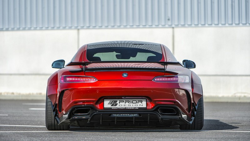 PRIOR-DESIGN PD700GTR WB Cupwings Rear for Mercedes-AMG GT/GTS