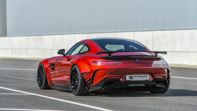 PRIOR-DESIGN PD700GTR WB Rear Widenings for Mercedes-AMG GT/GTS