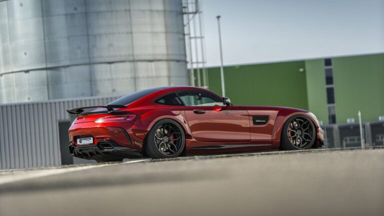 PRIOR-DESIGN PD700GTR WB Side Skirts incl. Lip Spoiler for Mercedes-AMG GT/GTS