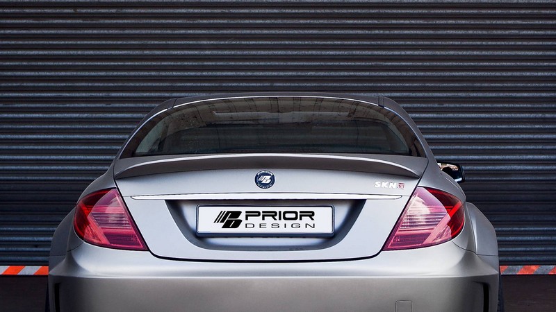 PRIOR-DESIGN Black Edition V2 Widebody Aerodynamic Kit for Mercedes CL C216 - Image 2