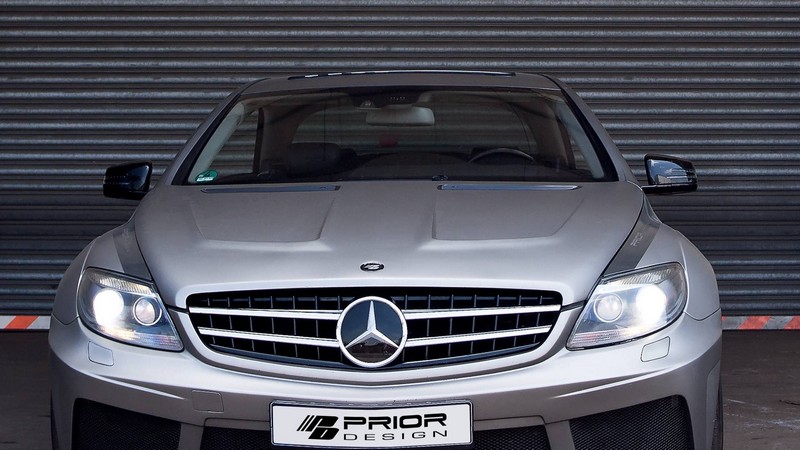 PRIOR-DESIGN Black Edition V2 Widebody Aerodynamic Kit for Mercedes CL C216