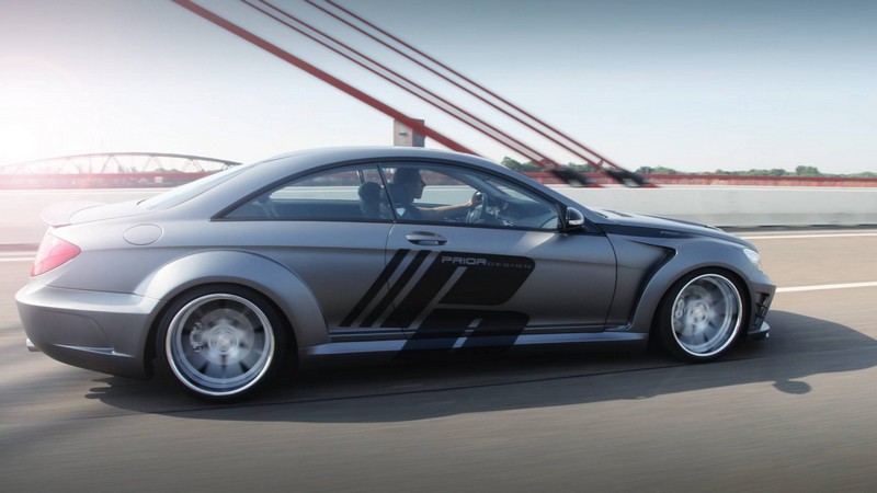 PRIOR-DESIGN PD Black Edition V2 Widebody Aerodynamic Kit for Mercedes CL C216FL - Image 2