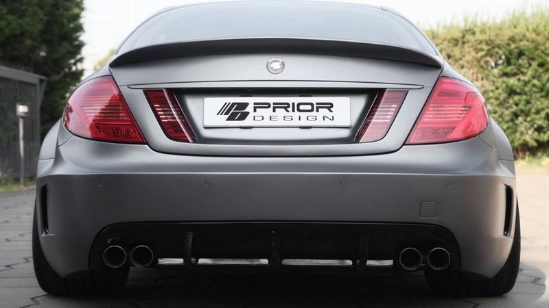 PRIOR-DESIGN PD Black Edition V2 Widebody Aerodynamic Kit for Mercedes CL C216FL - Image 6