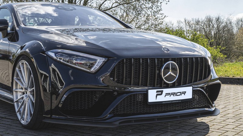 PRIOR-DESIGN PD Front Bumper incl. Front Lip Spoiler for Mercedes CLS C257