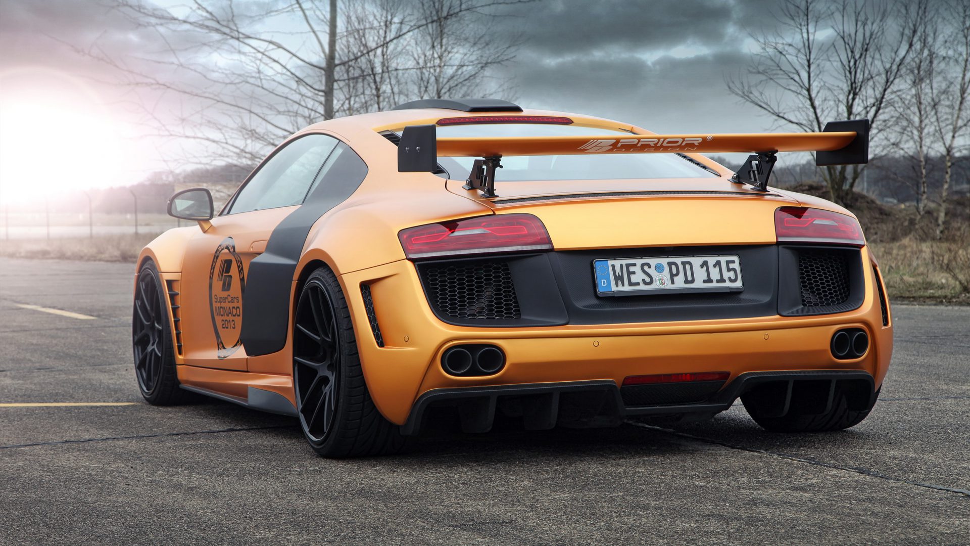 PRIOR-DESIGN PD GT850 Rear Trunk Spoiler for Audi R8 I [2006-2015]