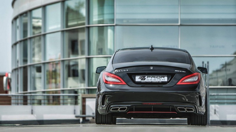 PRIOR-DESIGN PDV4 Rear Bumper for Mercedes CLS W218