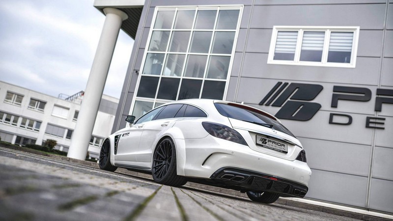 PRIOR-DESIGN PDV4 WB Front & Rear Widenings for Mercedes CLS X218 Shooting Brake