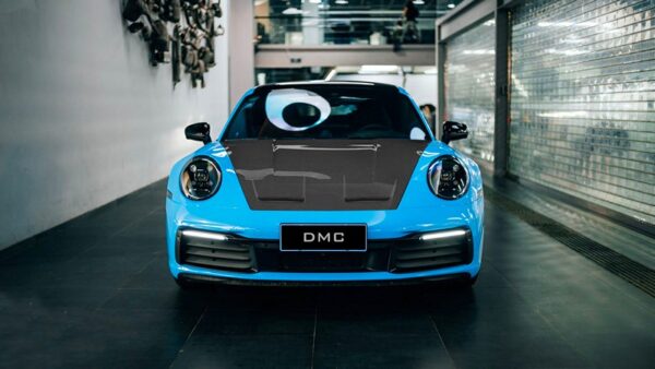 DMC Porsche 992 Carrera Carbon Fiber Front Hood – GT2 / GT3 Style OEM Replacement Bonnet