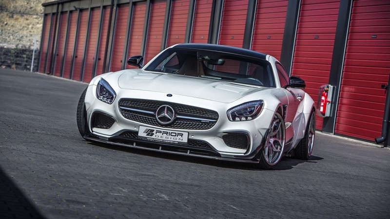 PRIOR-DESIGN Front Widenings for Mercedes-AMG GT/GTS 2014-2017