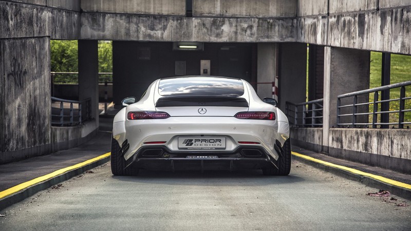 PRIOR-DESIGN PD800GT Diffusor for Mercedes-AMG GT/GTS 2014-2017