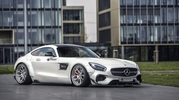 PRIOR-DESIGN PD800GT Side Skirts Add-On for Mercedes-AMG GT/GTS 2014-2017