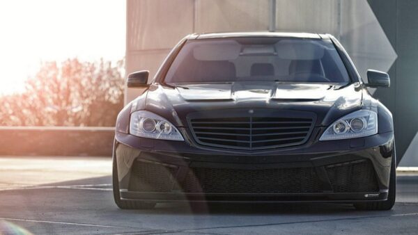 PRIOR-DESIGN PD Black Edition V2/V3 Widebody Bonnet for Mercedes S-Class W221