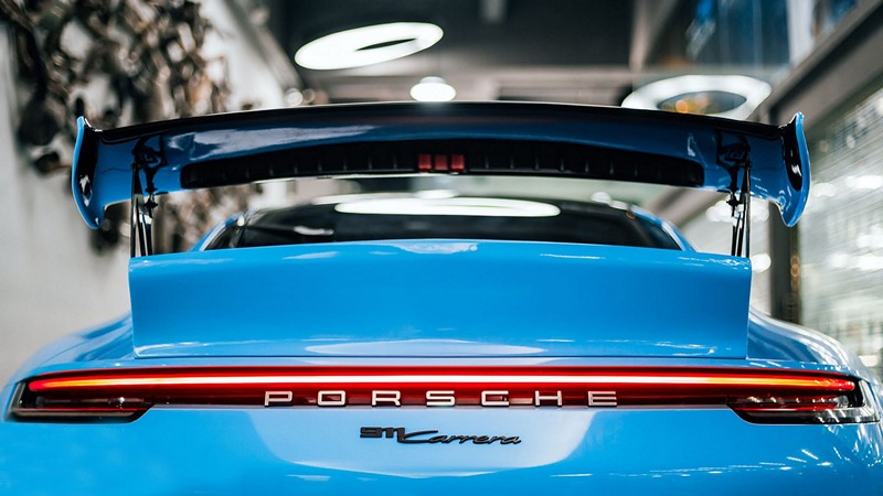 DMC Porsche 992 Forged Carbon Fiber Rear Wing Spoiler – GT3 RS / Retro Style - Image 8