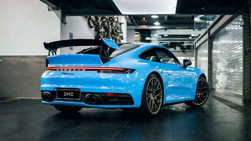 DMC Porsche 992 Forged Carbon Fiber Rear Wing Spoiler – GT3 RS / Retro Style - Image 7