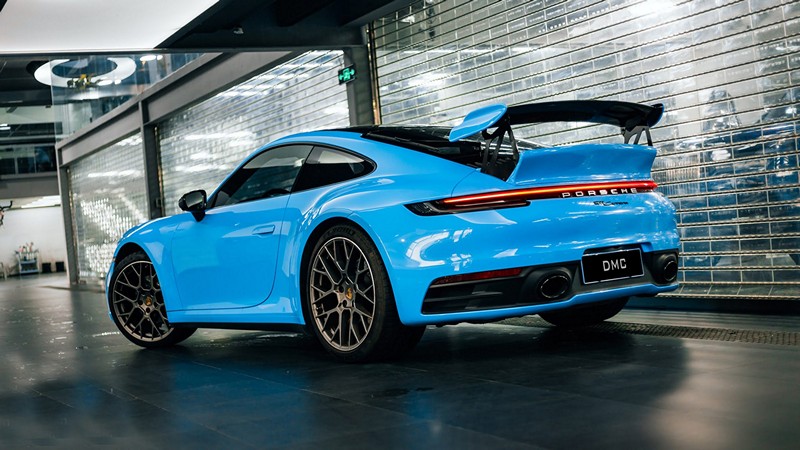DMC Porsche 992 Forged Carbon Fiber Rear Wing Spoiler – GT3 RS / Retro Style - Image 5