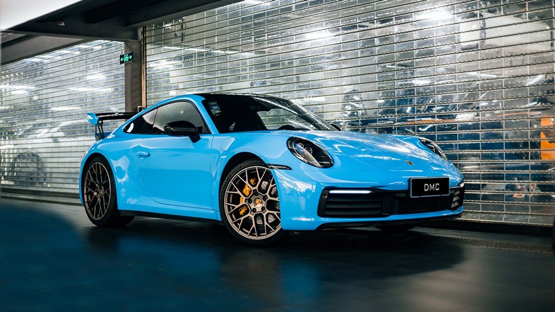 DMC Porsche 992 Forged Carbon Fiber Rear Wing Spoiler – GT3 RS / Retro Style - Image 2