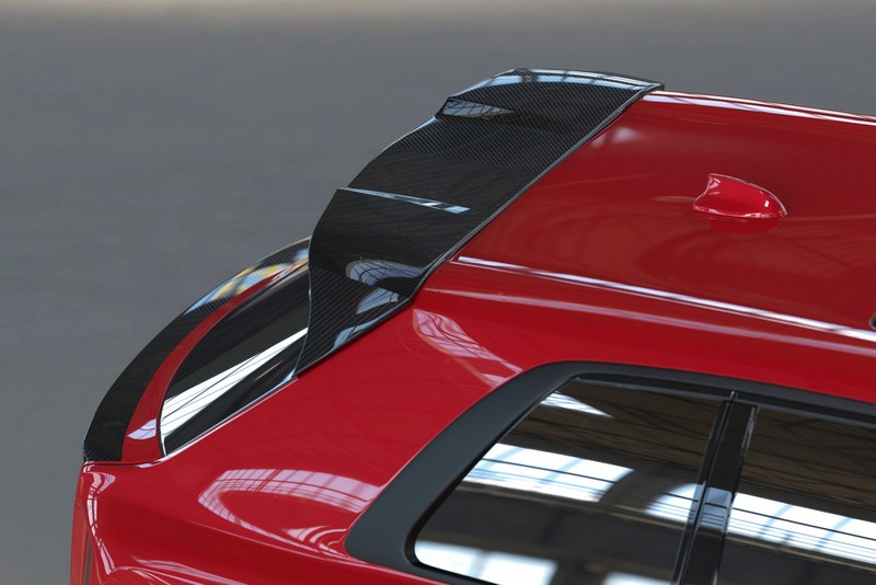 DMC Rolls Royce Cullinan Black Badge Forged Carbon Fiber Trunk Wing Spoiler fits the OEM Body Kit - Image 5