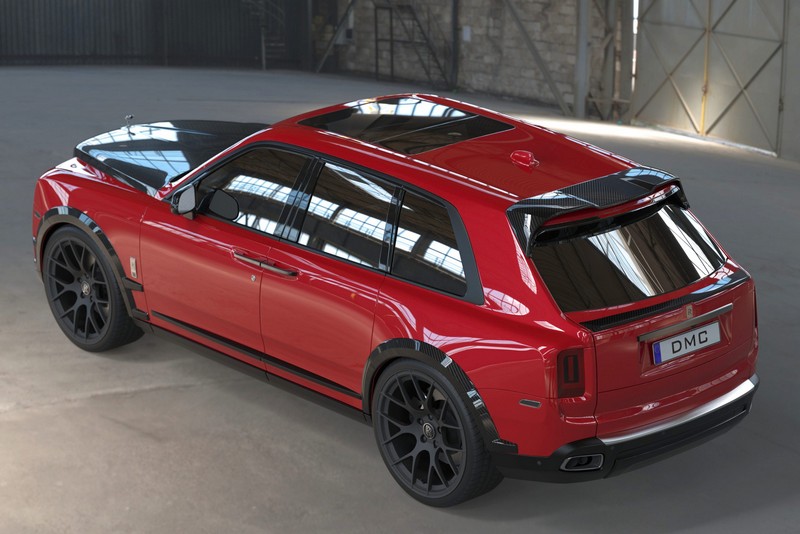 DMC Rolls Royce Cullinan Black Badge Forged Carbon Fiber Wide Body Kit (fits the OEM) Extension Flares - Image 7