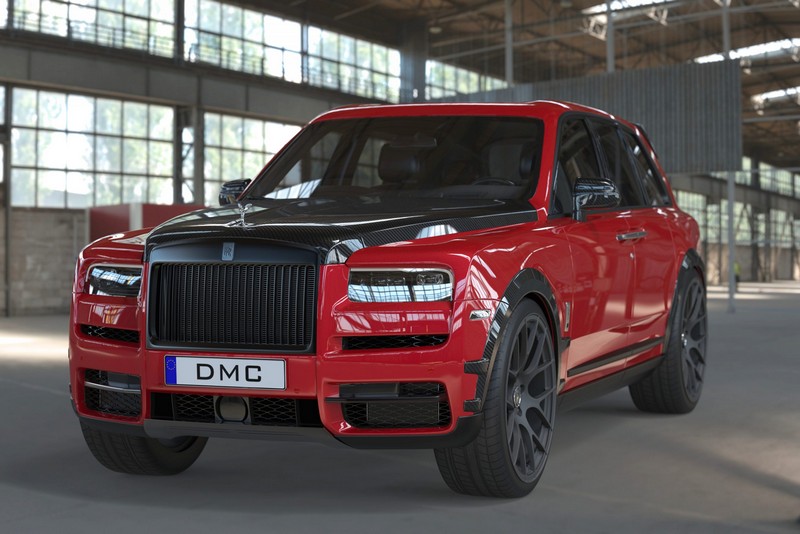 DMC Rolls Royce Cullinan Black Badge Forged Carbon Fiber Wide Body Kit (fits the OEM) Extension Flares - Image 6