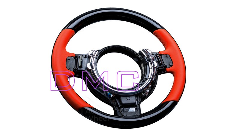 DMC Rolls Royce Dawn Black Badge Forged Carbon Fiber & Leather Steering Wheel (OEM Original) - Image 2