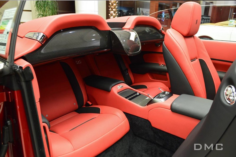 DMC Rolls Royce Dawn Black Badge Forged Carbon Fiber Rear Cover Aero Cowling Tonneau Cover - Image 5