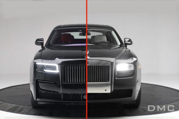 DMC Rolls Royce Ghost (2009-2014): Front Bumper: I to III : Fits the Ghost 1 OEM: Facelift to Ghost 3 Style (2021+)